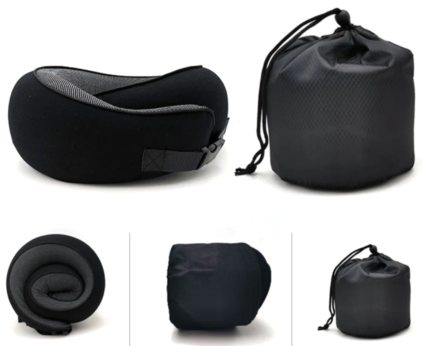 Memory Foam Travel Neck Pillow