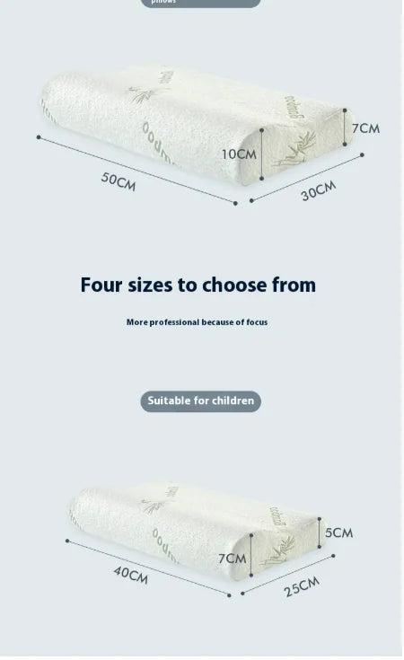 Memory Foam Wave Neck Support Pillow